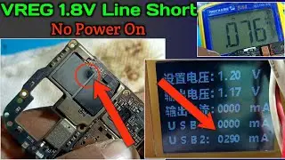 Redmi Note 10 Dead Solution | VREG 1.8v Line Short