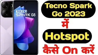 How to enable hotspot on Tecno Spark Go 2023 || Tecno Spark Go 2023 me hotspot kaise enable kare ||