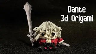 How to make Dante from Devil May Cry 3D Origami