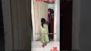 Prank anak buat bayi nonton film hantu #shorts #meme #lucu