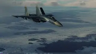 DCS World Обновлённый СУ 27-текстуры кокпита и самого самолёта. Сбил 7 самолётов.