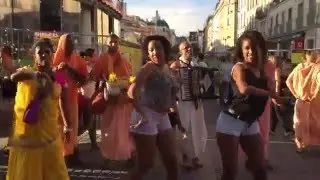 Mangala-vati Inspires Beautiful Trio To Dance Across Paris for Her Lord!!