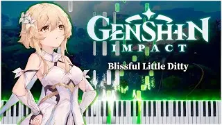 Blissful Little Ditty (Genshin Impact) 【 PIANO TUTORIAL 】