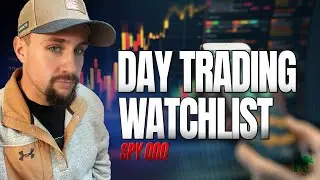 Day Trading Watchlist - SPY QQQ