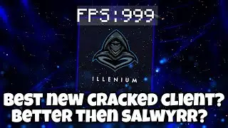 Best New Cracked PvP Client?। illenium। FPS Boost Client । How To Download Illenium Client । SheDX