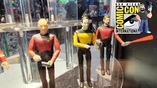 Playmates Toys Star Trek Figure Display at SDCC 2022