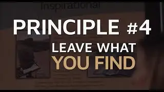 Leave No Trace Principle #4: Leave What you Find (No Subtitles)