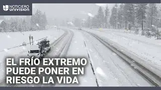 Millones de personas, bajo alerta por tiempo invernal: el frío extremo puede poner en riesgo la vida