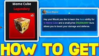 WHAT DOES MEME CUBE DO in MEME SEA! ROBLOX MEME CUBE GUIDE!