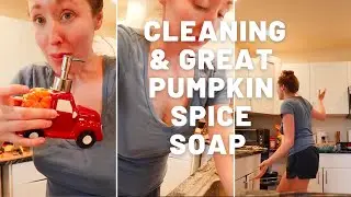 Autumn Cleaning And Great Pumpkin Spice Soap