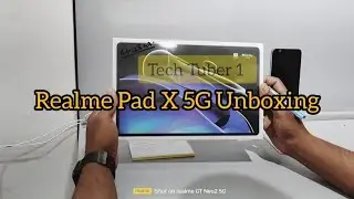Realme Pad X Unboxing 