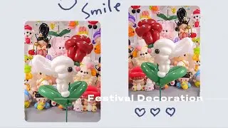 Balloon Animal Magic: Make a Bectar-Collecting Bunny Out of Balloons in 10 Minutes | MeyiaArtBalloon