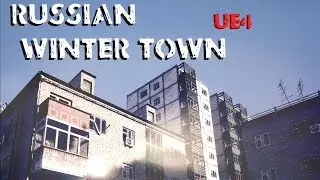 Russian Winter Town - Unreal Engine 4 Asset Pack