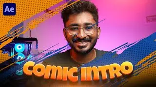 Interestingஆன Comic Style Logo Intro Animation (After effects Tutorial)