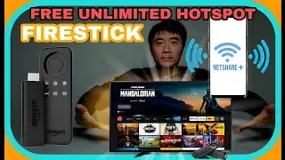 How to Amazon Fire Stick use FREE unlimited Wifi Hotspot to watch movie with Netshare app Android 4k