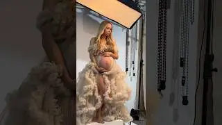 She looked like an ANGEL at her maternity photoshoot 🥹❤️ 