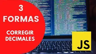 3 FORMAS de REDONDEAR DECIMALES en JAVASCRIPT 👍🏻 que [NO SABES ]