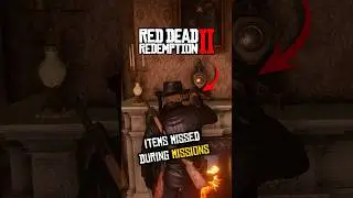 Missed Items During Missions In RDR2 #shorts #rdr2