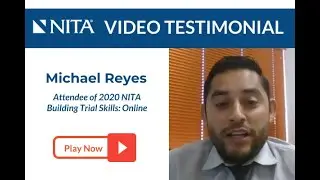 NITA Attendee Testimonial - Michael Reyes