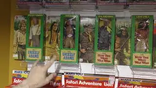 Vintage Showcase MATTEL'S TV's Western Action Figures! Big Jim Family!