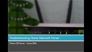 Home Lab SIEM - Troubleshooting Patterndb Parser in Syslog-ng