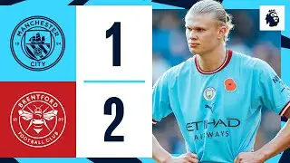 Highlights | Man City 1-2 Brentford | Foden and Toney Goals | Premier League