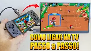 Como Ligar o Anbernic RG505 ou RG405M e Jogar na TV ou Monitor