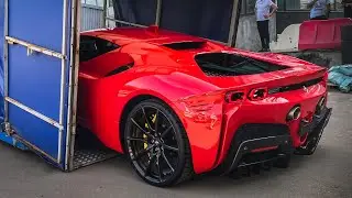 КУПИЛИ ГИПЕРКАР В МОСКВЕ за 53 МЛН! 1000 л.с. в стоке! Распаковка Ferrari SF90 STRADALE +тюнинг-план