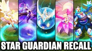 All 34 Star Guardian Skins Recall Animations 2022 | League of Legends