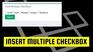 Insert Multiple Checkbox Laravel 🇵🇸