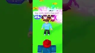 When You Give A Noob A FREE DARK MATTER GALAXY FOX 🤣 (Roblox Pet Simulator X)