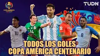 ¡COLECCIÓN IMPERDIBLE! ⚽️🔥 Todos los goles de la COPA AMÉRICA CENTENARIO | TUDN