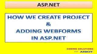 Step-by-Step Guide: Creating an #ASP.NET #WebForms Project and Adding #webforms