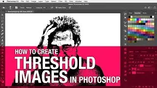 How to make threshold images in Photoshop