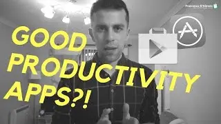 GOOD PRODUCTIVITY APPS!? 😎