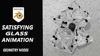 Create Amazing Satisfying Glass Animation In Blender (Tutorial)