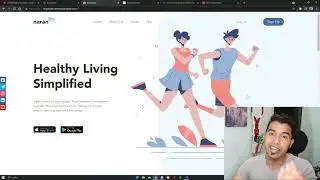 Complete Responsive Animated Website using React JS in Hindi in 2020