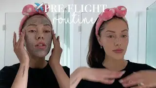 Pre flight skincare and makeup