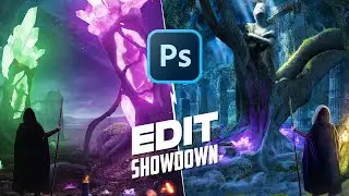Photoshop Edit Showdown | Two Artists Use Same Stock Images