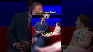 Kid disses host😅 