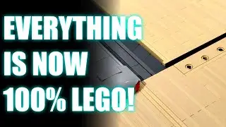 Lane, Gutters & Approach - Now 100% LEGO!