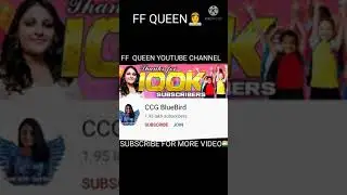 FF QUEEN👸 YOUTUBE ▶️ CHANNEL AND PIC🇮🇳🇮🇳🇮🇳 