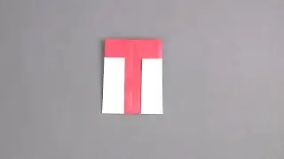 Letter T Origami