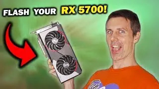 How to Flash your RX 5700 into a 5700 XT - FREE Performance! (with benchmarks vs 5600 XT / 5700 XT)