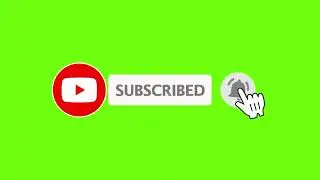 Green screen Subscribe Button || Green Screen Animated Subscribe Button || No Copyright || Screens4U