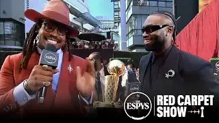 Cam Newton live from the red carpet! | 2024 ESPYS Red Carpet Show