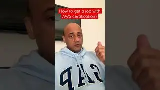 How to get a job with a AWS certification #Shorts