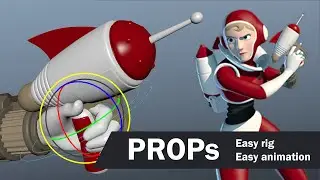 PROPs - easy prop rigging for easy 3D animation