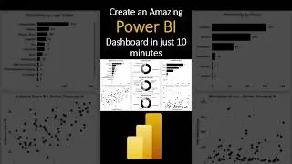 Create an Amazing Power BI Dashboard in just 10 minutes | Hollywood Stories #shorts