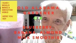 SMOOTHIE ALMOND MILK BANANA BLUEBERRY **HOW I MAKE IT** (OAG)